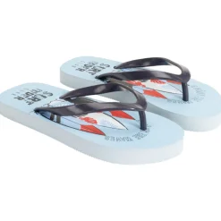 Slippers print surf voor jongen met bandje volgens leeftijd