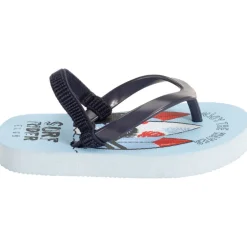Slippers print surf voor jongen met bandje volgens leeftijd