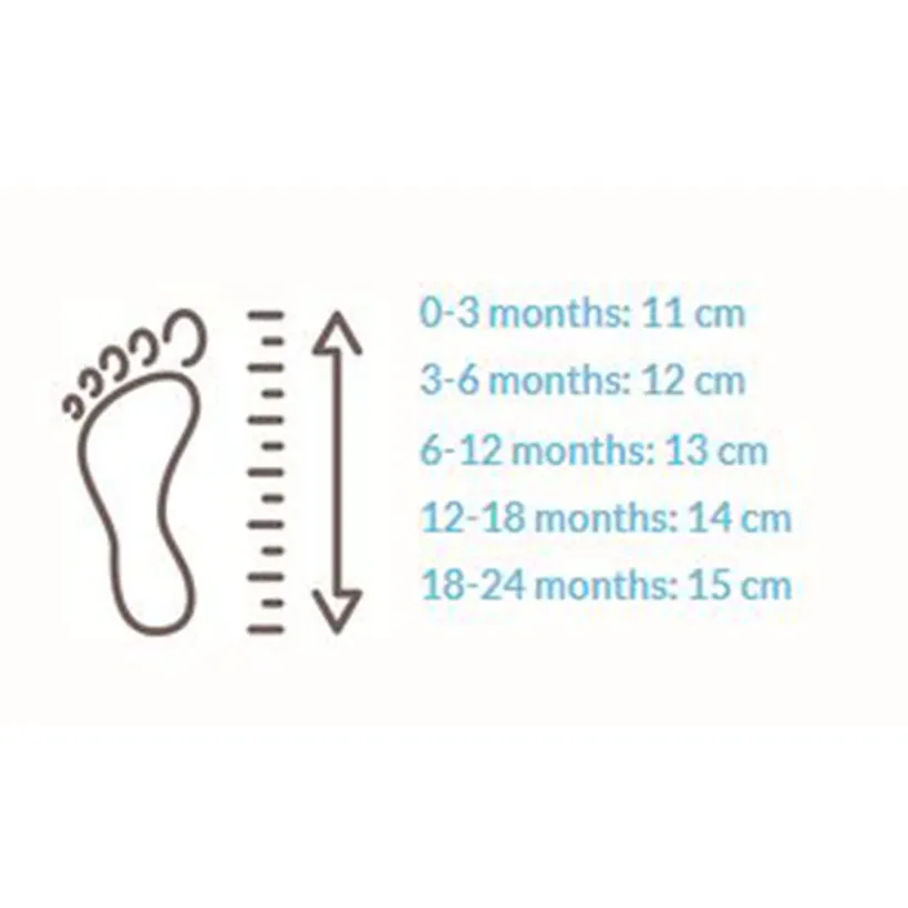 Slofjes Babysoft 6-12M leder Brown
