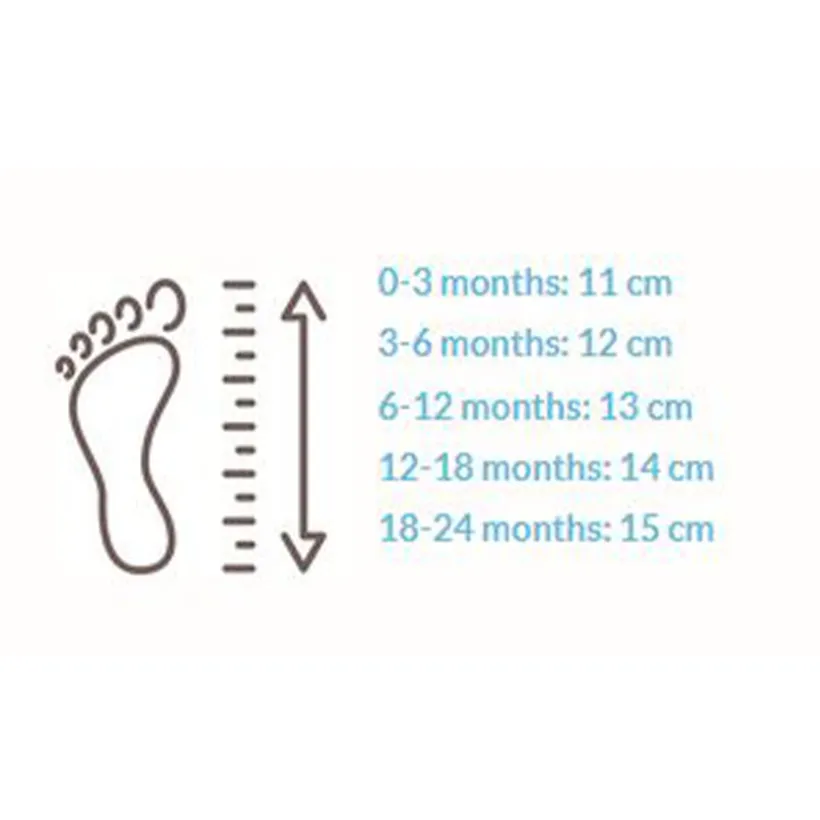 Slofjes Babysoft 0-3M leder Brown