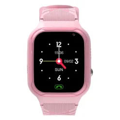 Smartwatch voor kinderen met GPS, locatie, SOS, bellen en videofunctie Roze