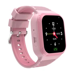 Smartwatch voor kinderen met GPS, locatie, SOS, bellen en videofunctie Roze
