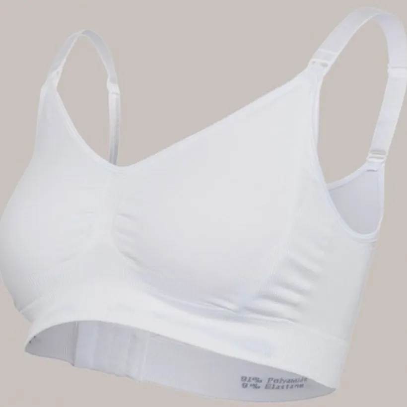 S-Naadloze borstvoedingsbeha Wit