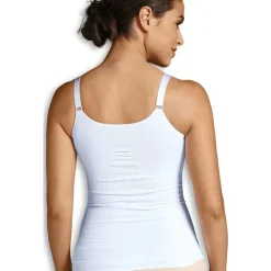 S - Naadloze voedingstop met shapewear - Wit