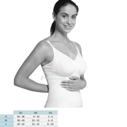 S - Naadloze voedingstop met shapewear - Wit