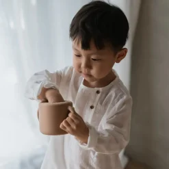 Snack Beker siliconen Natural