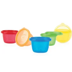 Snackkommetjes 120 ml 3m+ 6 stuks