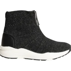 Sneakers in glanzend gaas meisjes