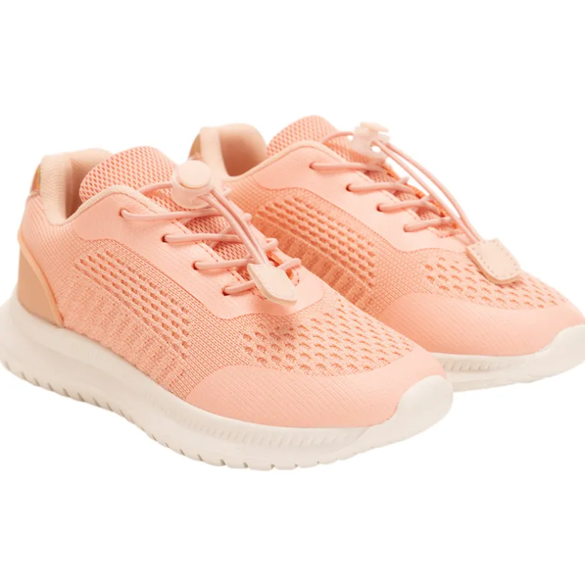 Sneakers in mesh met elastiek meisjes