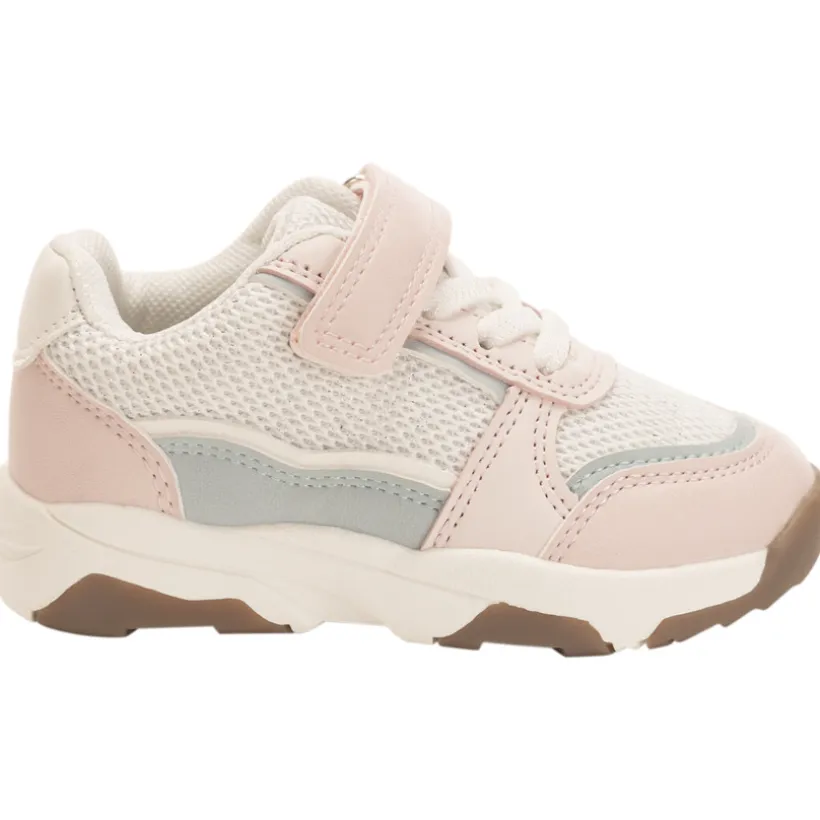 Sneakers in mesh met inzetstukken voor baby meisjes