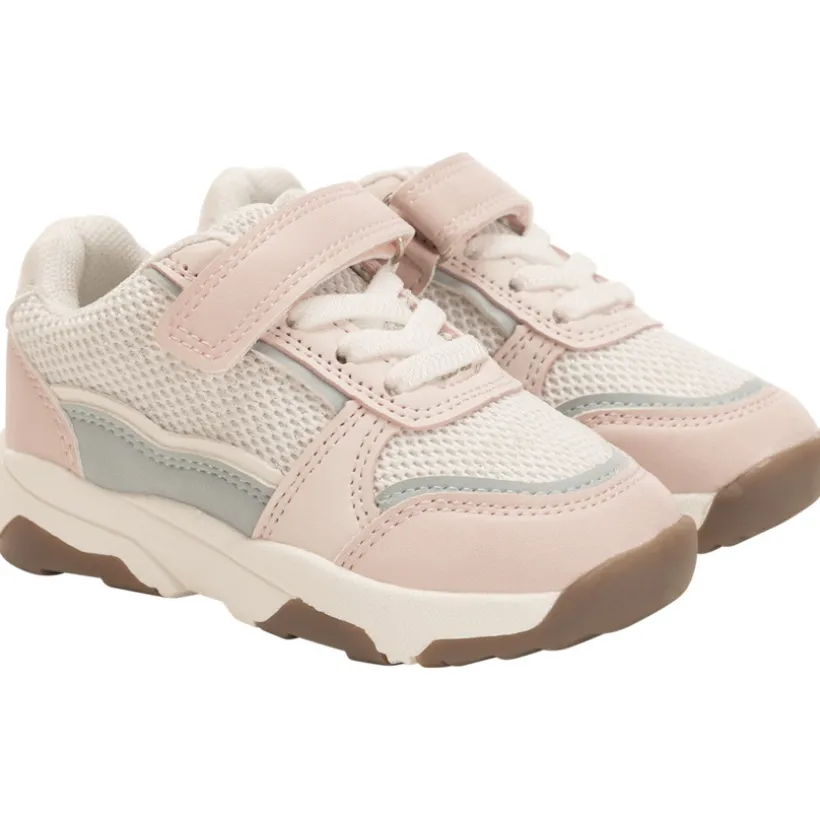 Sneakers in mesh met inzetstukken voor baby meisjes