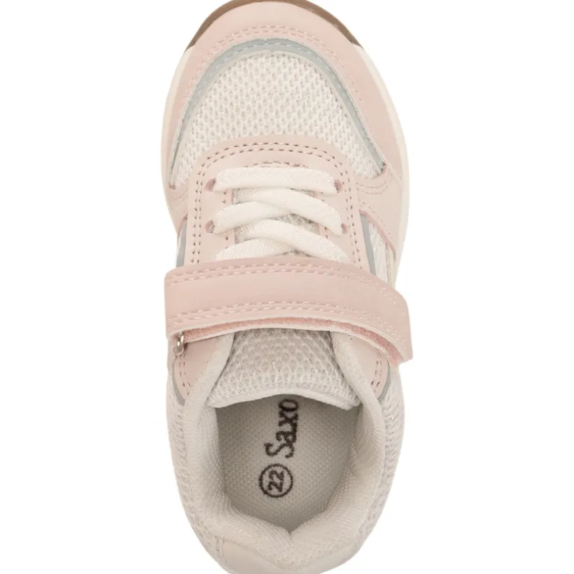 Sneakers in mesh met inzetstukken voor baby meisjes