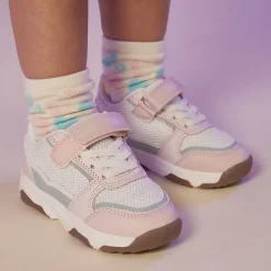 Sneakers in mesh met inzetstukken voor baby meisjes