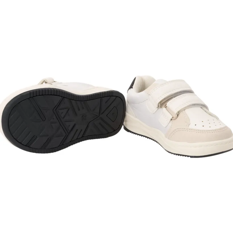 Sneakers in suèdine met klittenband voor baby jongen