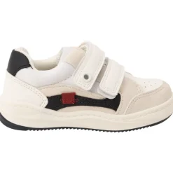 Sneakers in suèdine met klittenband voor baby jongen
