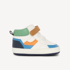 Sneakers met inzetstukken voor babyjongen