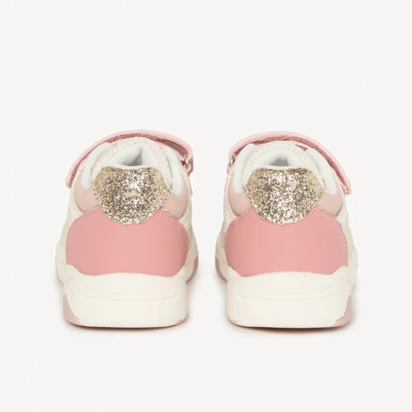 Sneakers met pailletteninzetstukken voor babymeisje