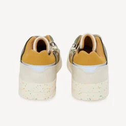 Sneakers met rits en contrasterende inzetstukken jongens