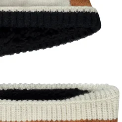 Snood en muts met speelse vos voor baby jongen