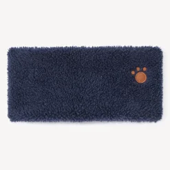 Snood in sherpa met schapenvachtlook, gevoerd met microfleece, effen kleur
