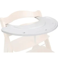 Speelblad Play Tray voor kinderstoel Alpha+ wit