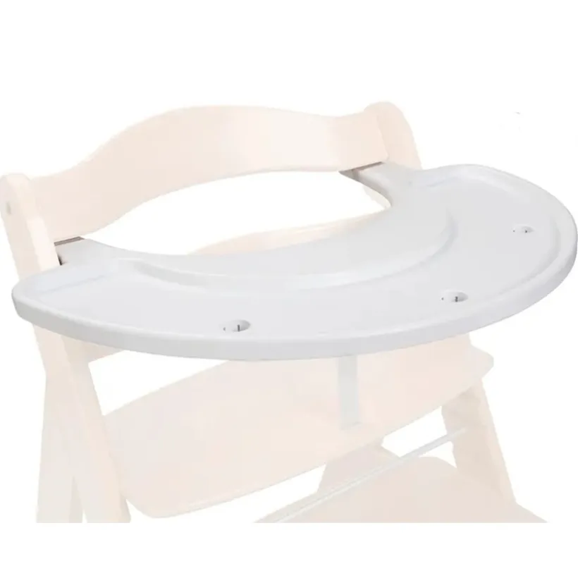 Speelblad Play Tray voor kinderstoel Alpha+ wit