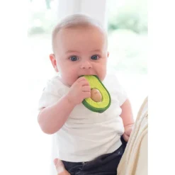 Speelgoed bijtring Avocado Groen