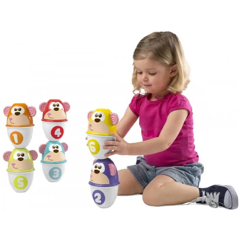 Speelgoed Bowling Jungle - Meerkleurig