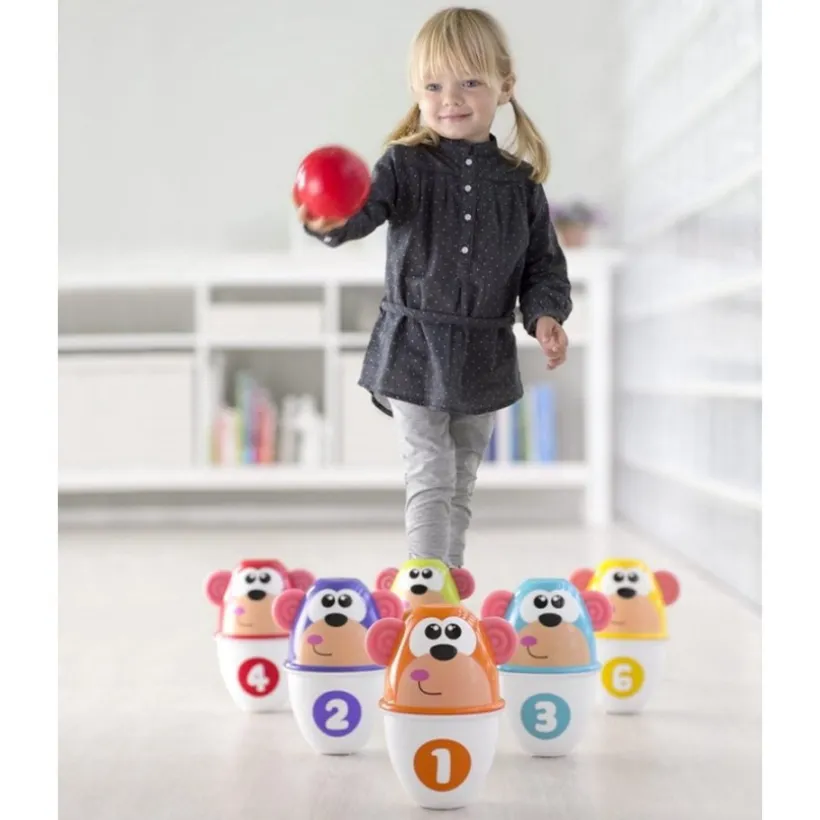 Speelgoed Bowling Jungle - Meerkleurig
