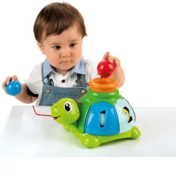 Speelgoed om te oefenen - Schildpad met ballen