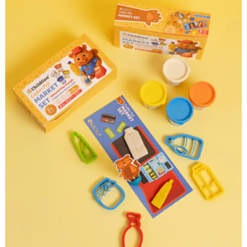 Speelklei - Paw Pals Set Market - 3J+