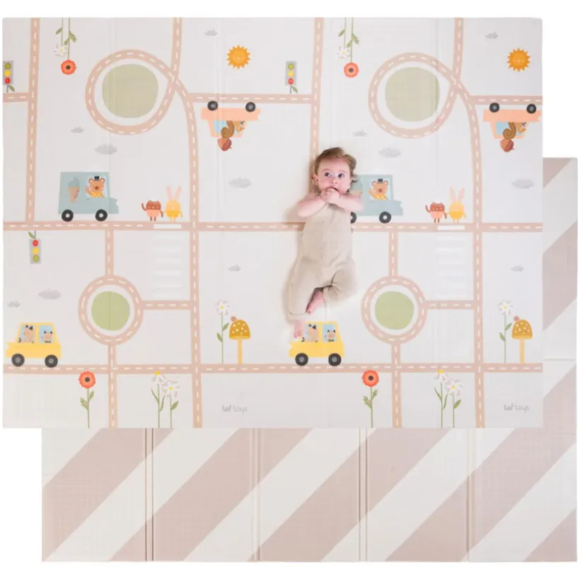 Speelmat Foam Highway Adventures 150x200cm