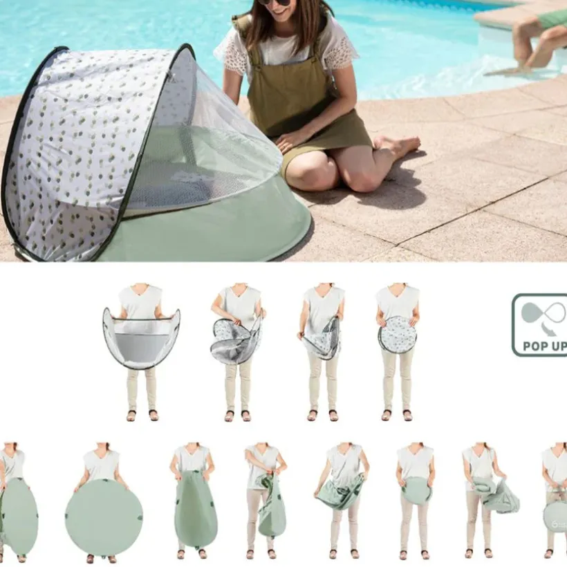 Speelpark en zwembad 3 in 1 anti-UV Aquani Provence