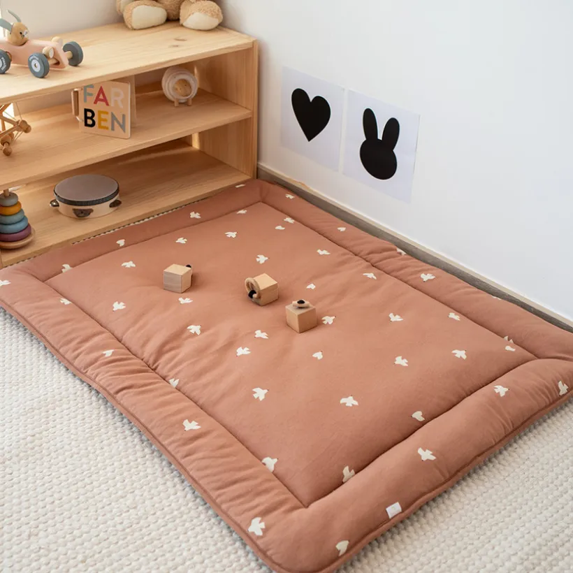 Speel & Parktapijt 75x95cm Soft Jersey Piuma Moka