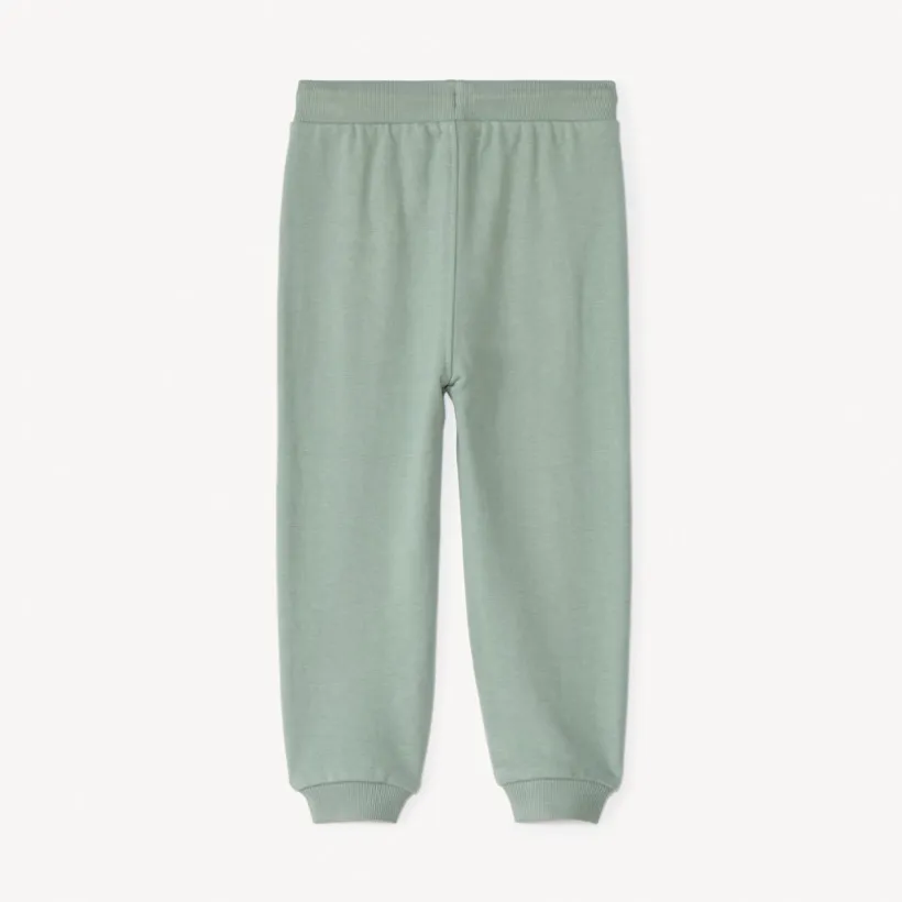 Speelse joggingbroek van fleece voor babyjongen