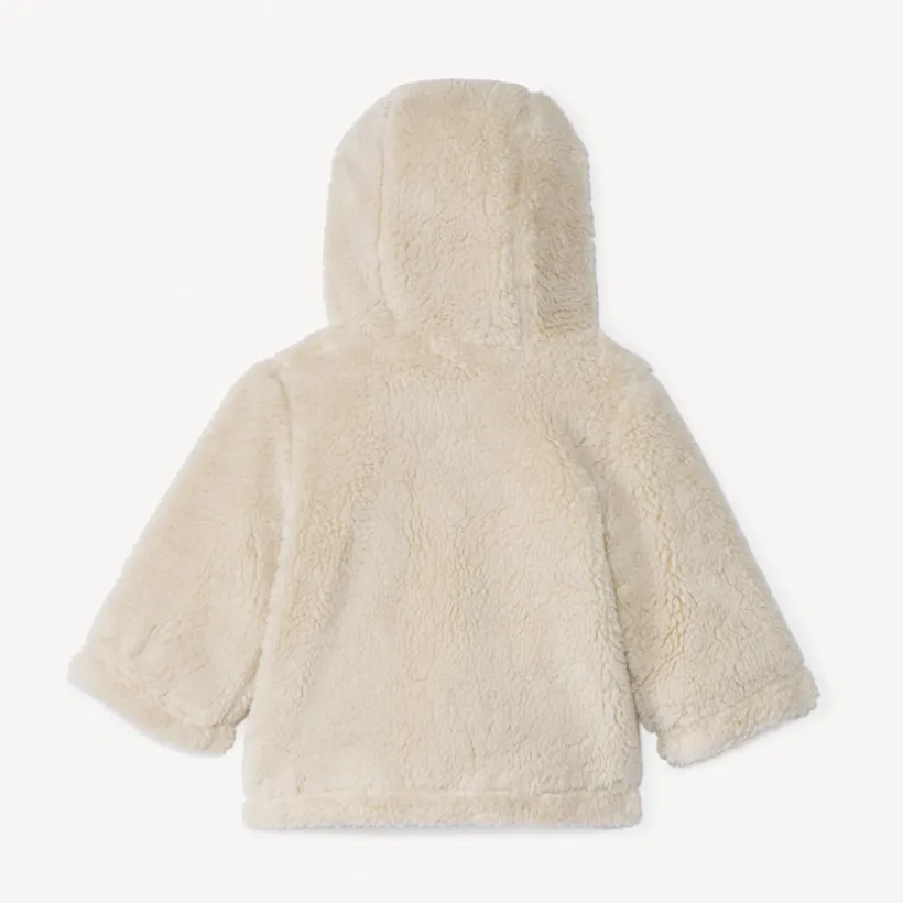 Speelse teddy sherpa vest gevoerd met velours voor baby's
