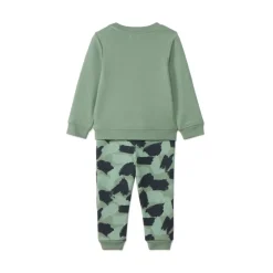 Speels joggingensemble met dierenpatroon voor babyjongens