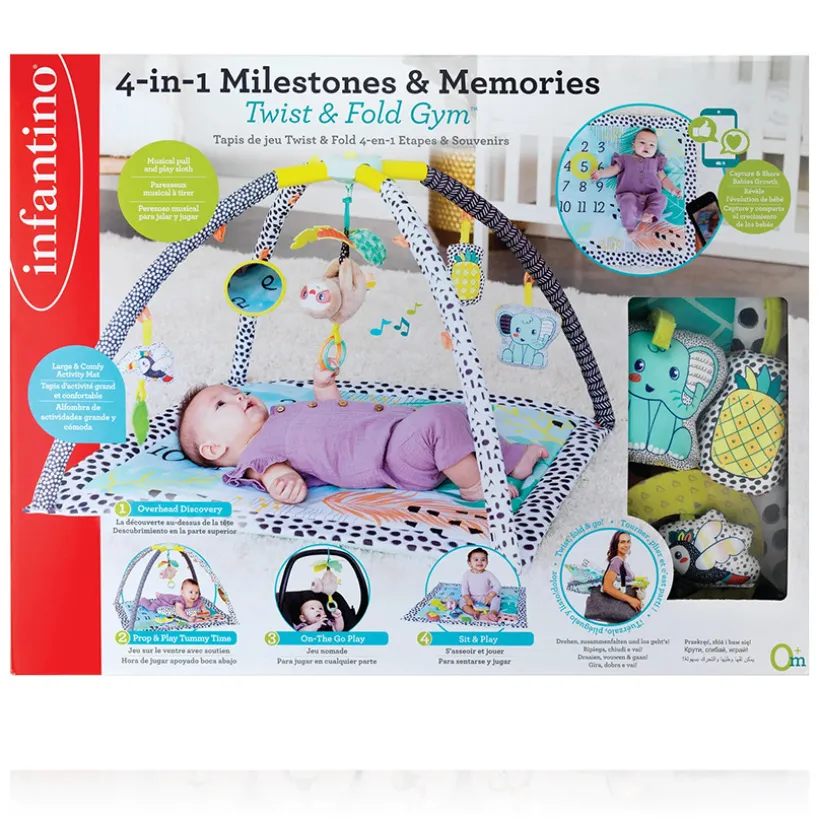 Speeltapijt ¬4-in-1 Milestones & Memories Twist & Fold