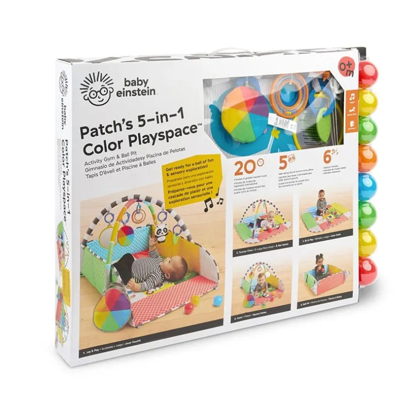 Speeltapijt Patch's 5-in-1 activiteitenset Speelruimte & ballenbad