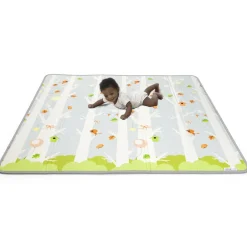 Speeltapijt XXL 200x180 cm opvouwbaar & omkeerbaar