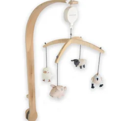 Speeltjes voor muziekmobiel - Meerkleurig - The Farm - 4 Stks