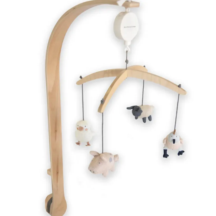 Speeltjes voor muziekmobiel - Meerkleurig - The Farm - 4 Stks