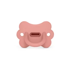 Speen siliconen Colour Essence SX Pro 6-18M Smoothie Vlinder roze