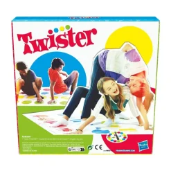 Spel Twister van Hasbro voor het hele gezin, bevordert evenwicht en plezier