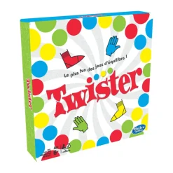 Spel Twister van Hasbro voor het hele gezin, bevordert evenwicht en plezier