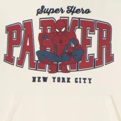 Spider-Man Marvel joggingensemble jongens in fleece met kap en print