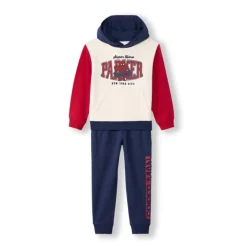 Spider-Man Marvel joggingensemble jongens in fleece met kap en print