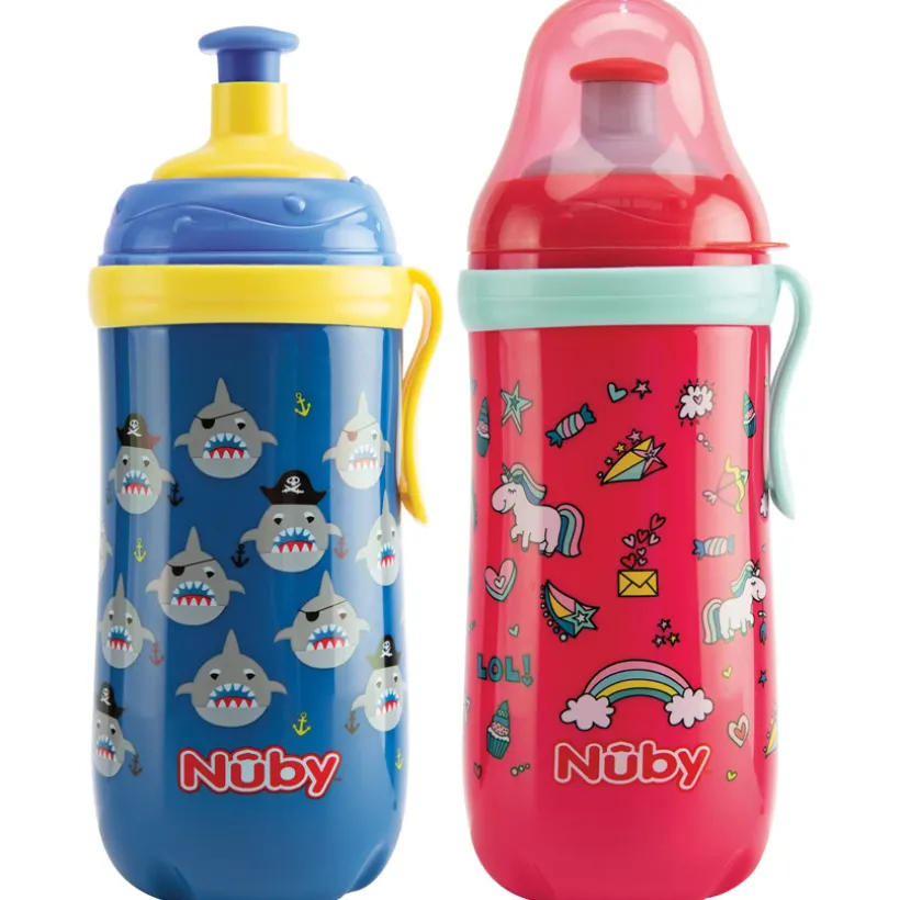 Sportieve drinkfles pop-up 360 ml