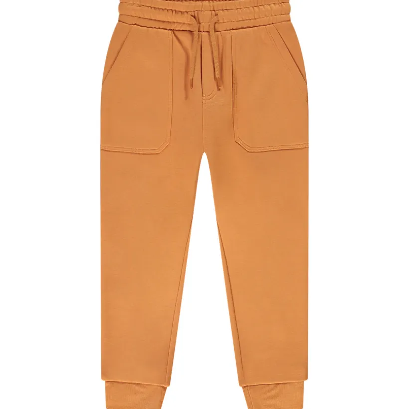 Sportieve fleece jogging met zakken jongens