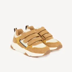 Sportieve jongens sneakers met drievoudige klittenbandsluiting